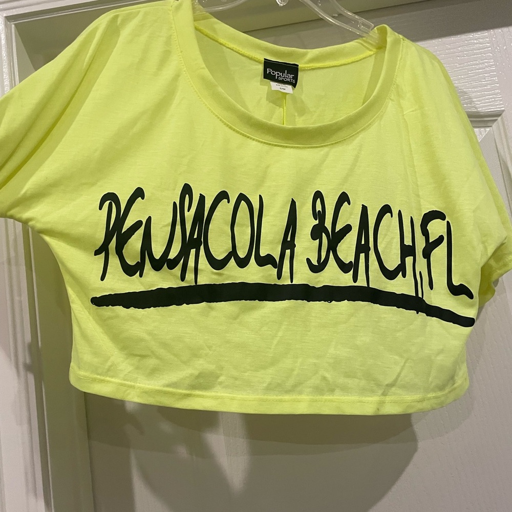 Popular Basics Bright Yellow Top